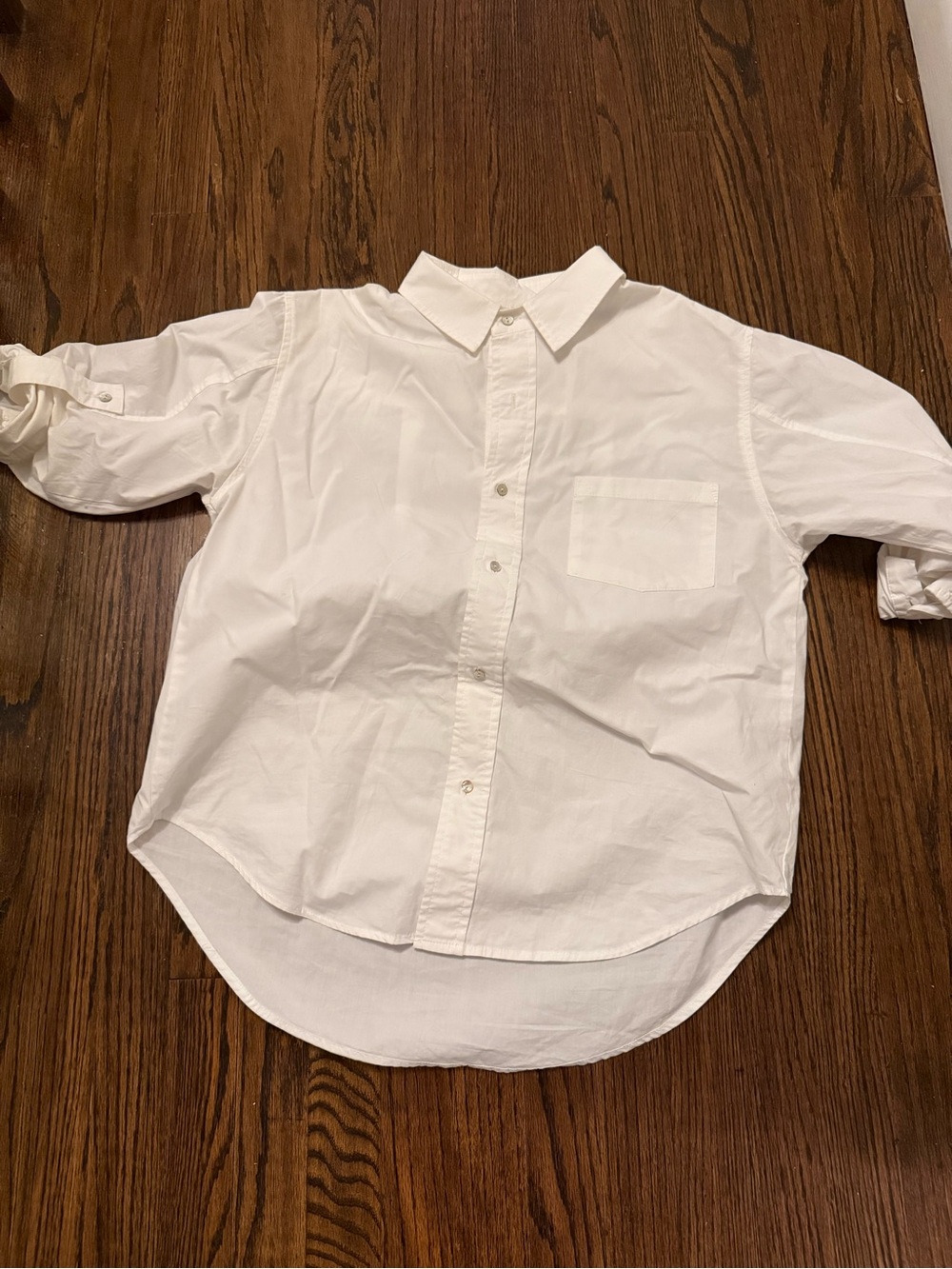 Dear John White Classic Button-Down Shirt